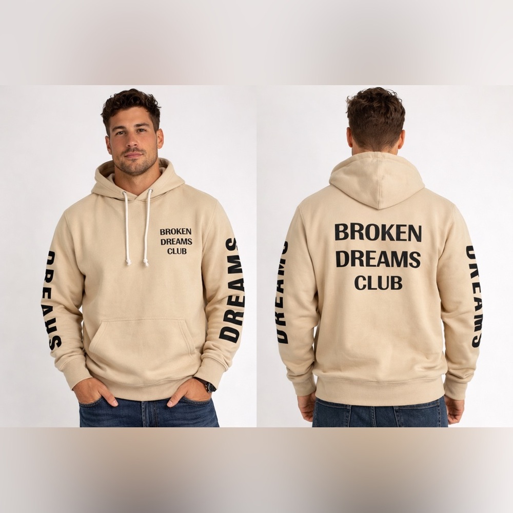 Men's Beige Hoodie
BB3
